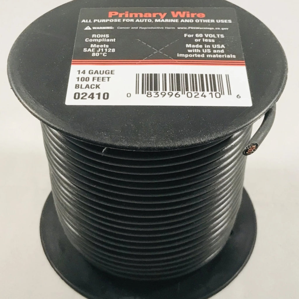 18 GAUGE 100 FEET RED PRIMARY WIRE. 02308