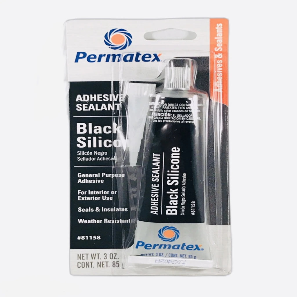 Permatex 80050 3 oz Clear Silicone Adhesive Sealant