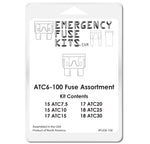ATC Car Fuse Kit Assortment 100 Pieces