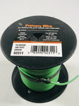 18 GAUGE 1OO FEET GREEN PRIMARY WIRE. 02311