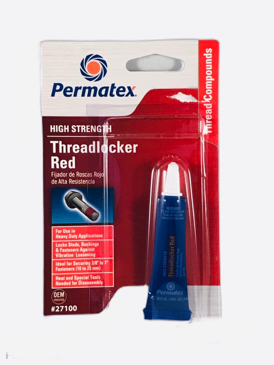 PERMATEX THREADLOCKER RED .20 OZ 27100