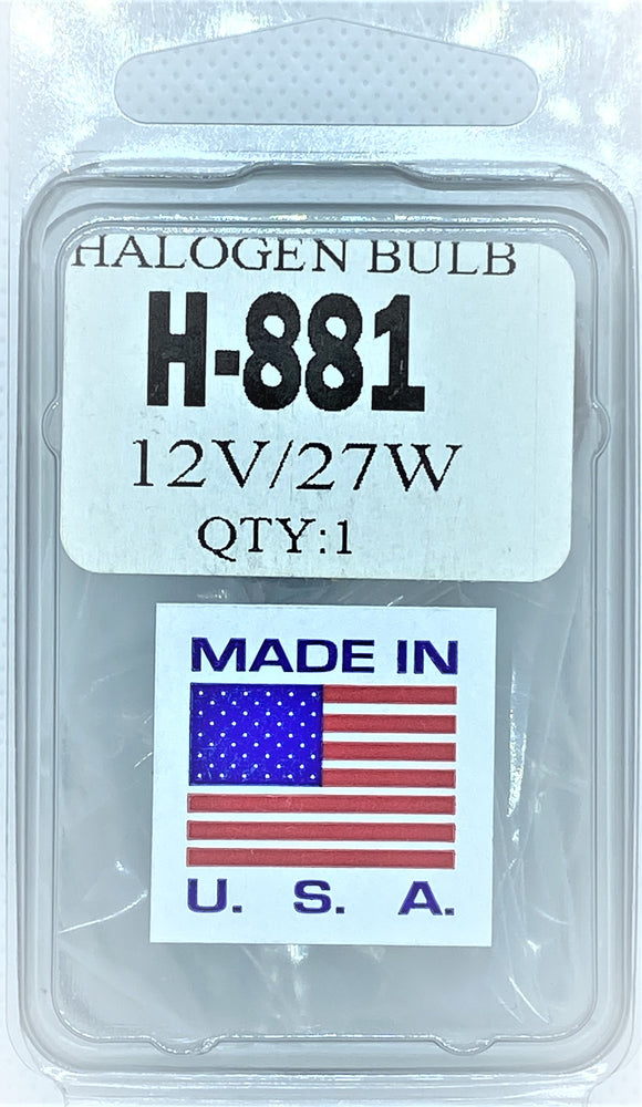 Standard 881 Halogen Bulb